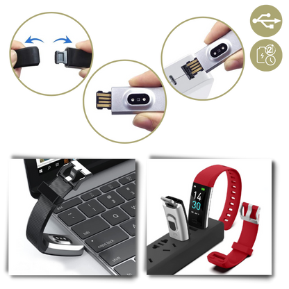 SeniorPulse Watch – Senioren-Smartwatch mit Herzfrequenz-, Blutdruck- & Schlafmonitor und großem, hellem LED-Display