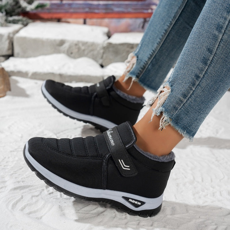 Warme Slipper-Sneaker für Frauen – leicht, rutschfest & bequem für den Winter