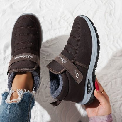Warme Slipper-Sneaker für Frauen – leicht, rutschfest & bequem für den Winter