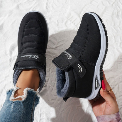 Warme Slipper-Sneaker für Frauen – leicht, rutschfest & bequem für den Winter